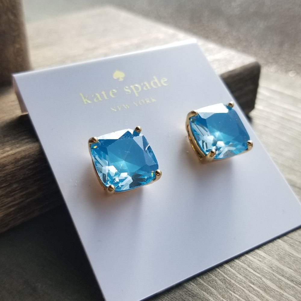 Kate Spade NWT Small Square Stud Earrings